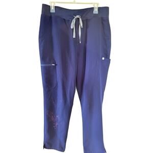 FIGS Technical Collection Women's Scrub Pants – Size XL – Navy Blue